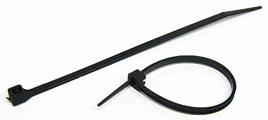 Kabelbinder 10cm 20 Stück schwarz
